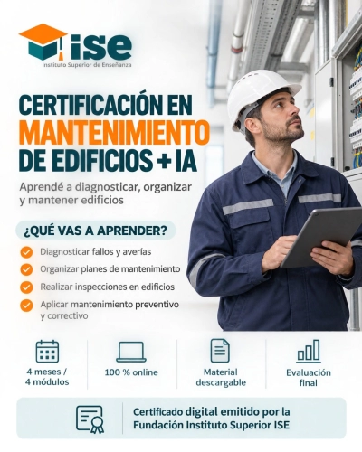 Certificación en Mantenimiento de Edificios + IA