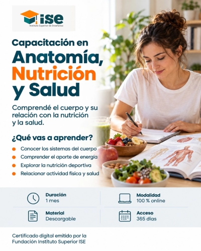Capacitación en Anatomía, Nutrición y Salud