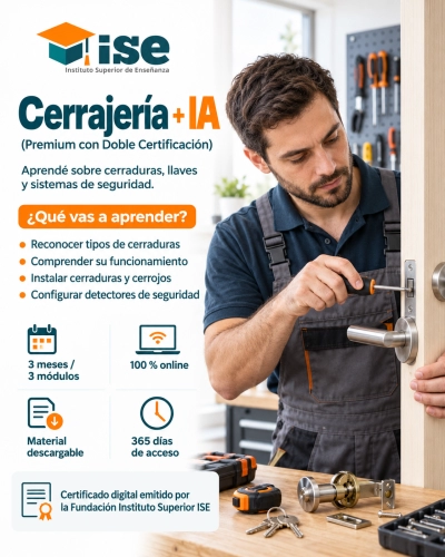 Cerrajería + IA (Premium con Doble Certificación)