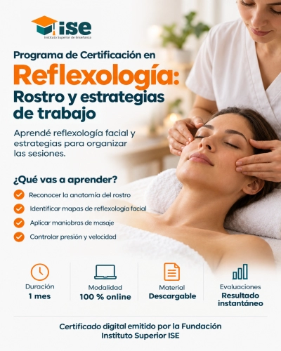 Programa de Certificación en Reflexología: Rostro y estrategias de trabajo