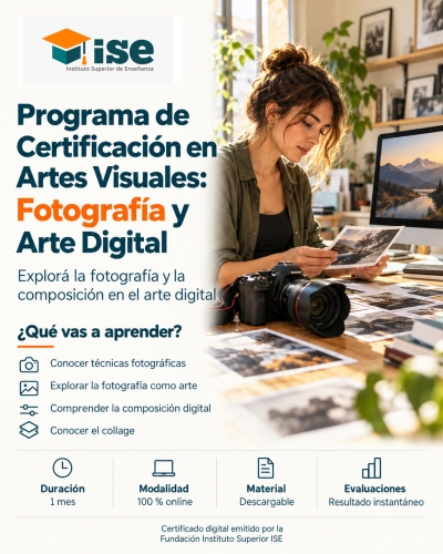Programa de Certificación en Artes Visuales: Fotografía y Arte Digital