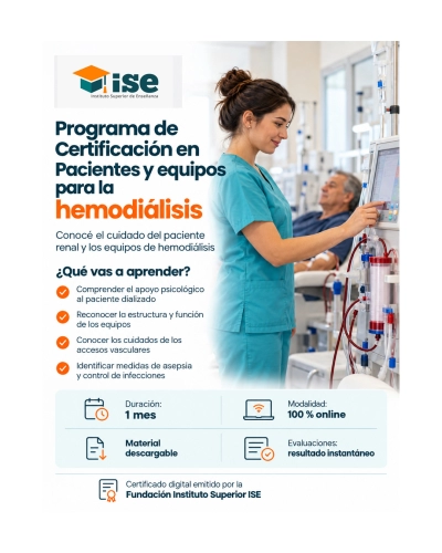 Programa de Certificación en Pacientes y equipos para la hemodiálisis