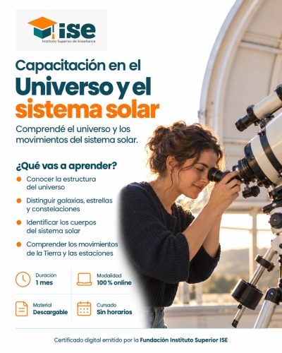Capacitación en el Universo y el sistema solar