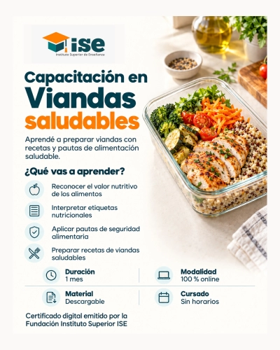 Capacitación en Viandas saludables