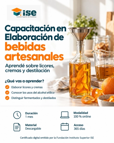 Capacitación en Elaboración de bebidas artesanales