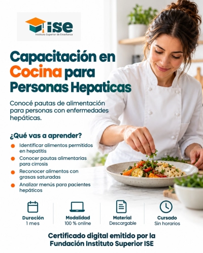 Capacitación en Cocina para Personas Hepaticas