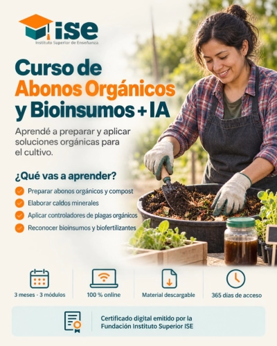 Curso de Abonos Orgánicos y Bioinsumos + IA
