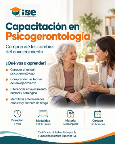Capacitación en Psicogerontología