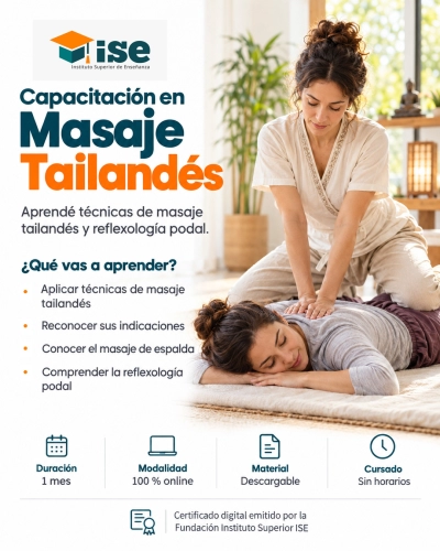Capacitación en Masaje Tailandés