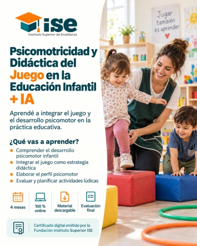 Psicomotricidad y Didáctica del Juego en la Educación Infantil + IA
