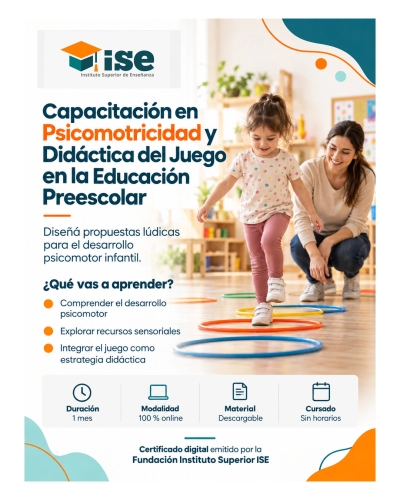 Capacitación en Psicomotricidad y Didáctica del Juego en la Educación Preescolar