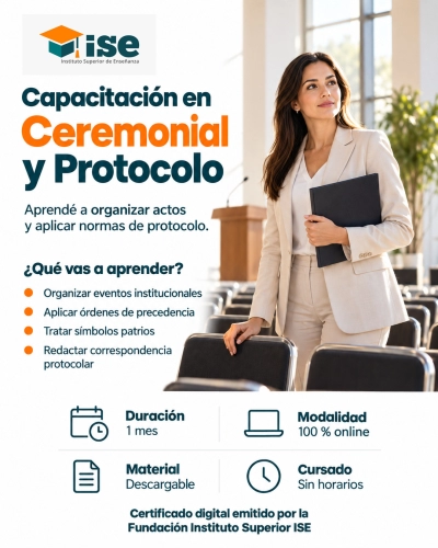 Capacitación en Ceremonial y Protocolo