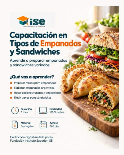 Capacitación en Tipos de Empanadas y Sandwiches
