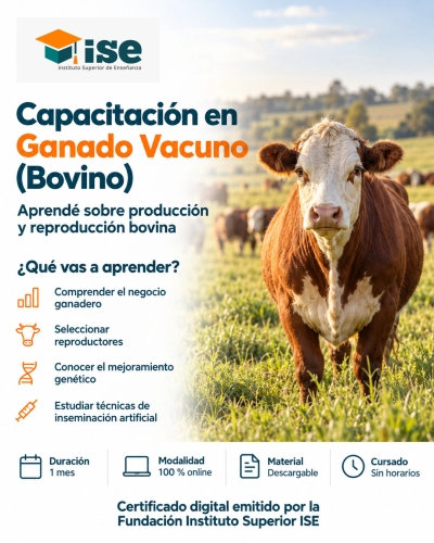 Capacitación en Ganado Vacuno (Bovino)