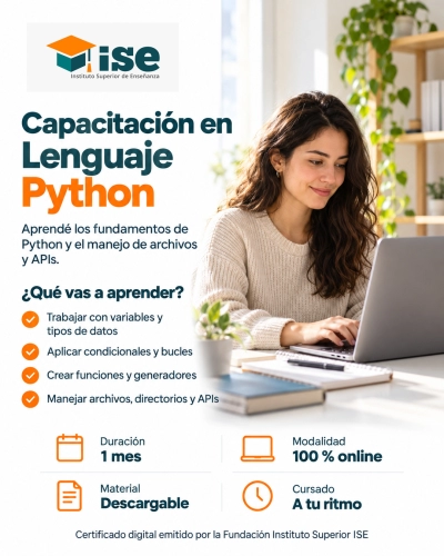 Capacitación en Lenguaje Python