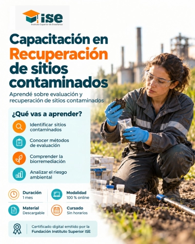 Capacitación en Recuperación de sitios contaminados