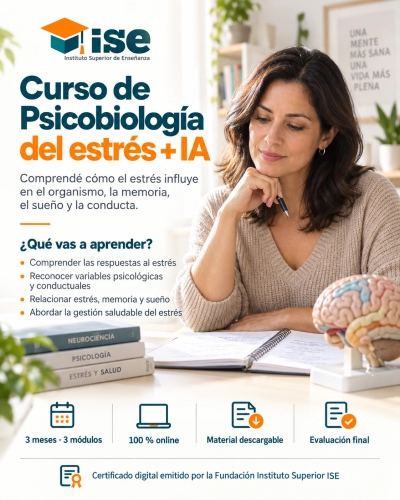 Curso de Psicobiología del estrés + IA