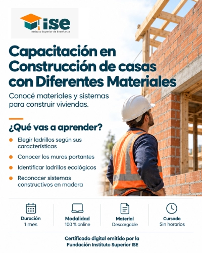 Capacitación en Construcción de casas con Diferentes Materiales