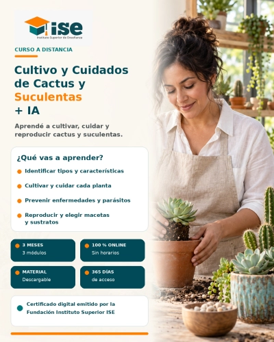 Cultivo y Cuidados de Cactus y Suculentas + IA