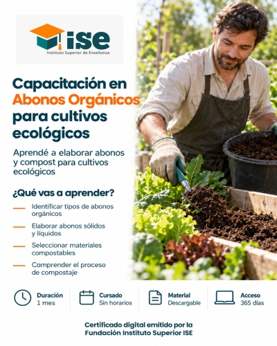Capacitación en Abonos Orgánicos para cultivos ecológicos