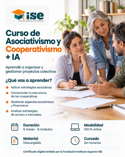 Curso de Asociativismo y Cooperativismo + IA