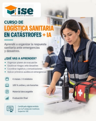Curso de Logística Sanitaria en Catástrofes + IA