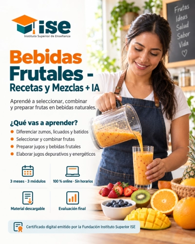 Bebidas Frutales - Recetas y Mezclas + IA