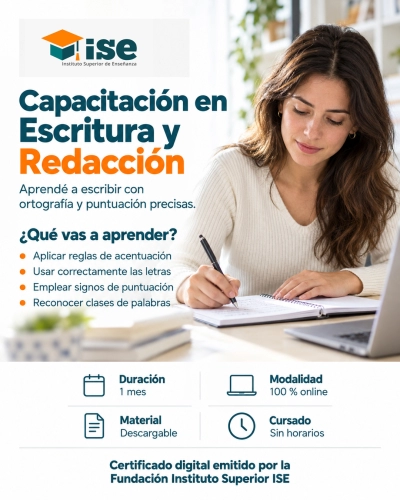 Capacitación en Escritura y Redacción