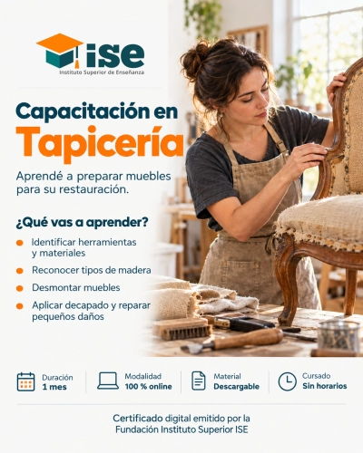 Capacitación en Tapicería