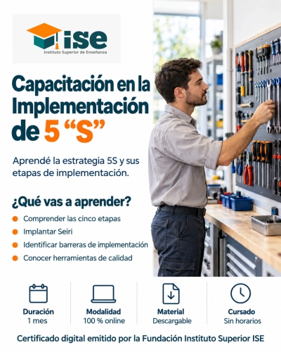 Capacitación en la Implementación de 5 “S”
