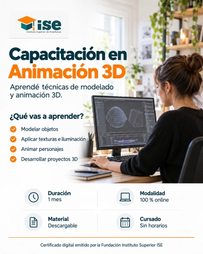 Capacitación en Animación 3D