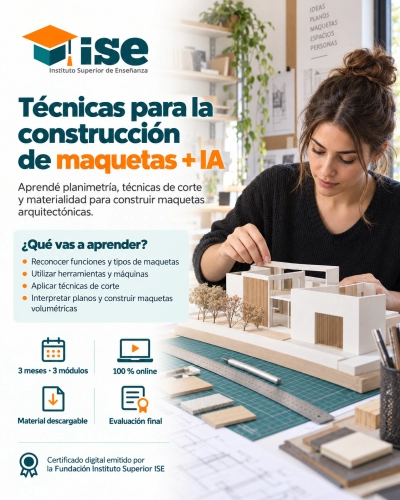 Técnicas para la construcción de maquetas + IA