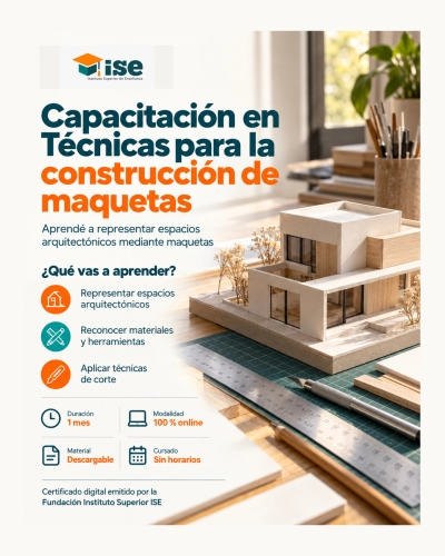 Capacitación en Técnicas para la construcción de maquetas