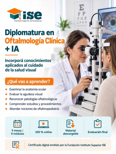 Diplomatura en Oftalmología Clínica + IA (Premium con Doble Certificación)
