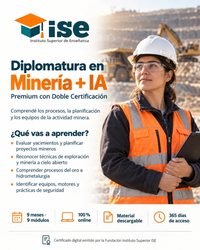 Diplomatura en Minería + IA (Premium con Doble Certificación)