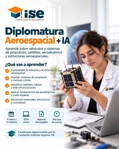 Diplomatura Aeroespacial + IA (Premium con Doble Certificación)