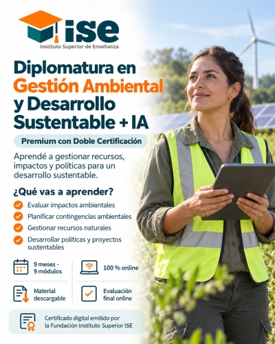 Diplomatura en Gestión Ambiental y Desarrollo Sustentable + IA