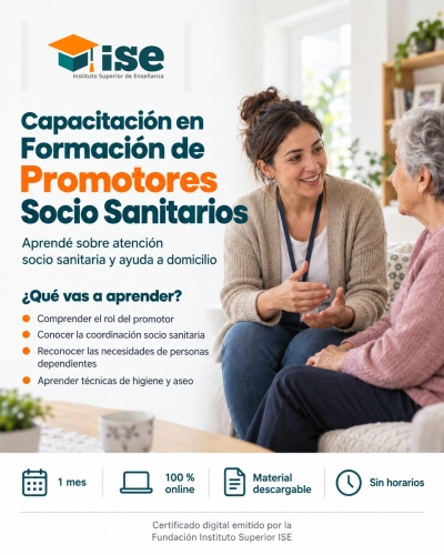 Capacitación en Formación de Promotores Socio Sanitarios