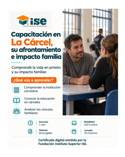 Capacitación en La Cárcel, su afrontamiento e impacto familia