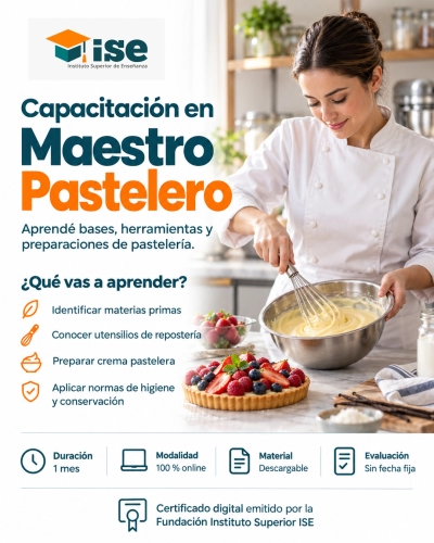 Capacitación en Maestro Pastelero