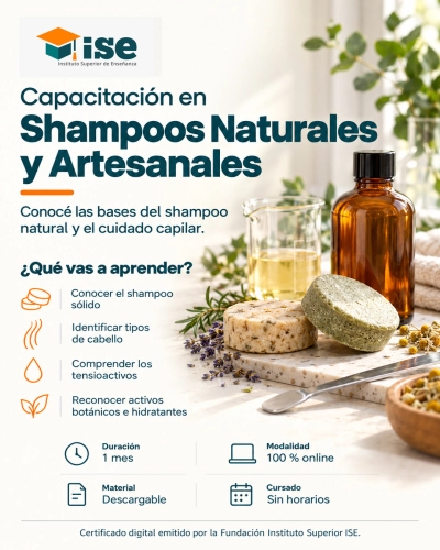 Capacitación en Shampoos Naturales y Artesanales