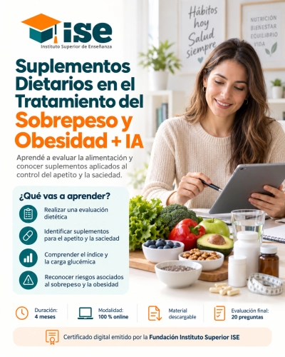Suplementos Dietarios en el Tratamiento del Sobrepeso y Obesidad + IA
