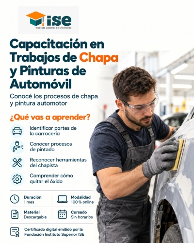 Capacitación en Trabajos de Chapa y Pinturas de Automóvil
