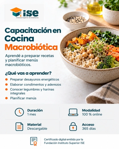 Capacitación en Cocina Macrobiótica