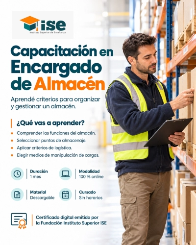 Capacitación en Encargado de Almacén