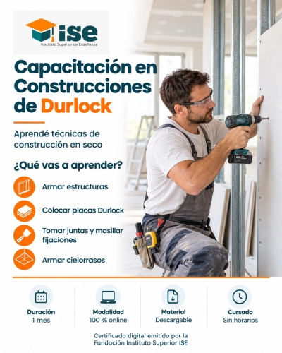 Capacitación en Construcciones de Durlock