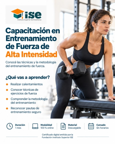 Capacitación en Entrenamiento de Fuerza de Alta Intensidad