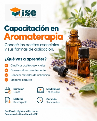 Capacitación en Aromaterapia