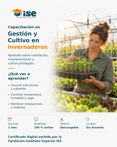 Capacitación en Gestión y Cultivo en Invernaderos