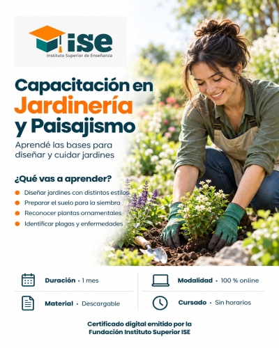Capacitación en Jardinería y Paisajismo